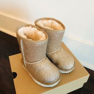 UGG toddler glitter boots